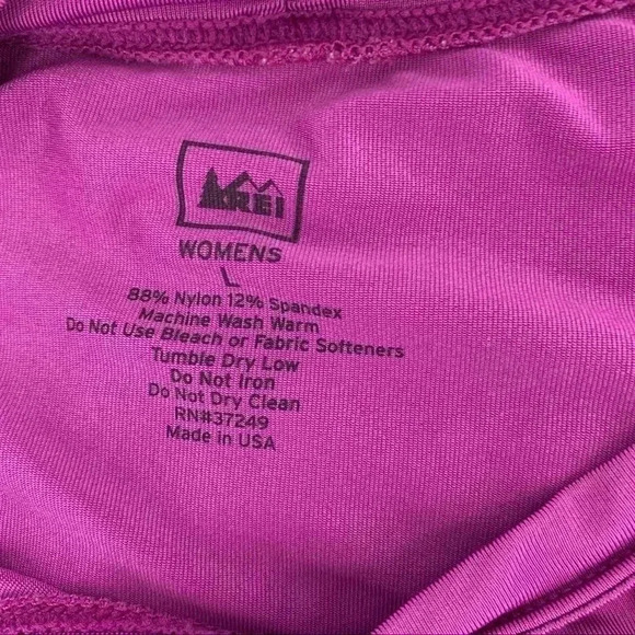 REI nylon spandex moisture wicking UPF 50+ baselayer - Picture 7 of 7